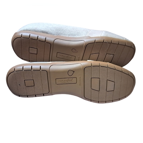 NATURAL SOUL Lorde Shoes Comfort Flats oatmeal natural beige coastal slip on 9 - Picture 8 of 8